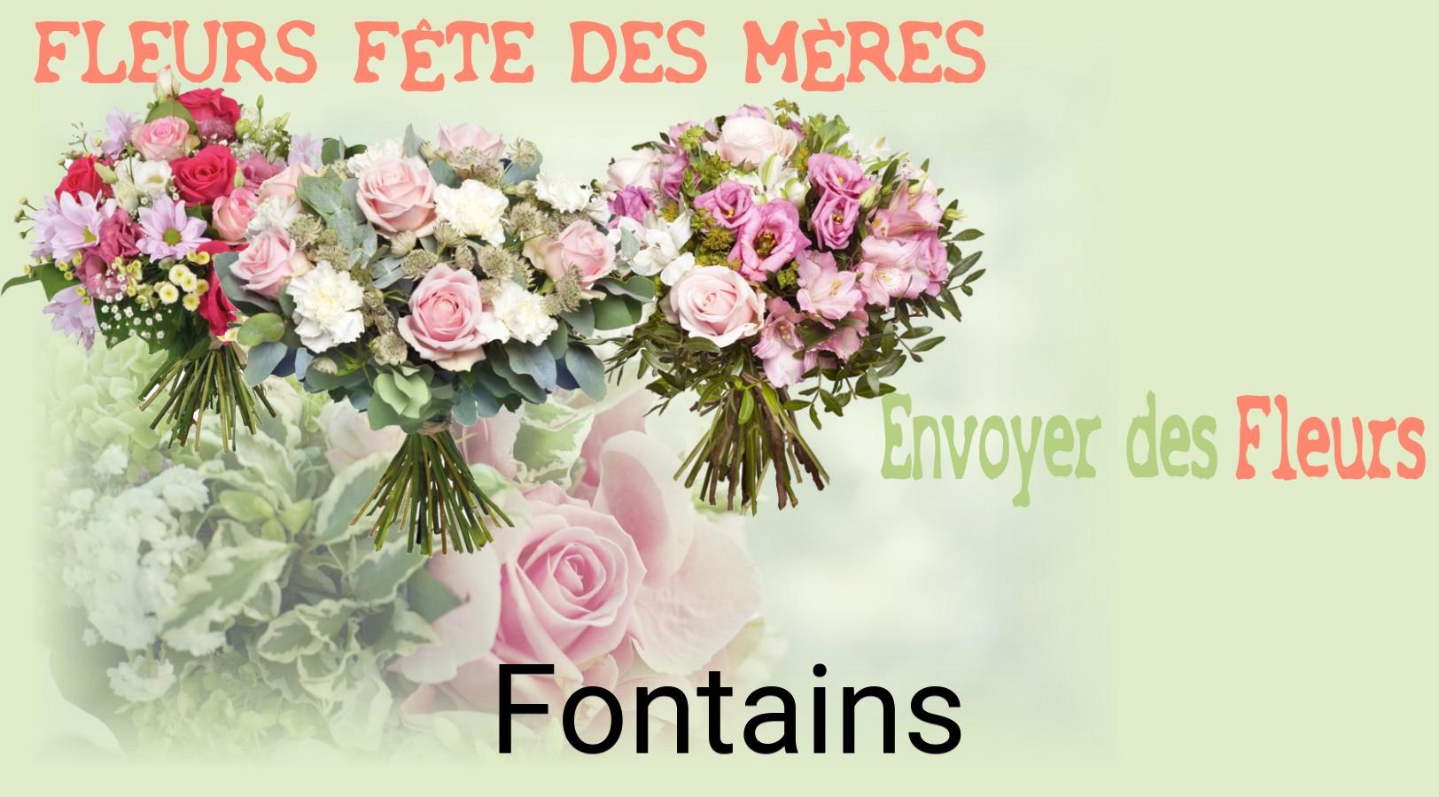 Bouquet de Fête des Mères livré à Fontains